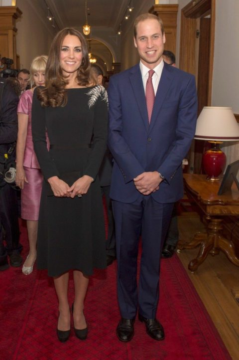 Kate Middleton New Zealand Jenny Packham