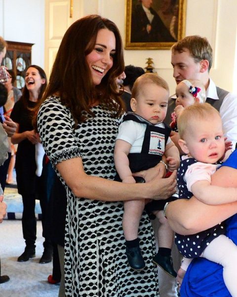 Kate Middleton wears Tory Burch while joining Prince George on a playdate -  FASHION Magazine