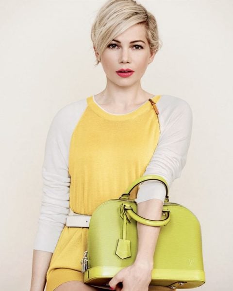 Michelle Williams goes barefoot in new Louis Vuitton advert  Daily Mail  Online