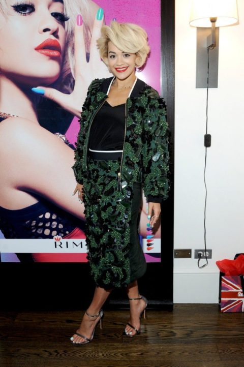Rita Ora Rimmel Launch Marni