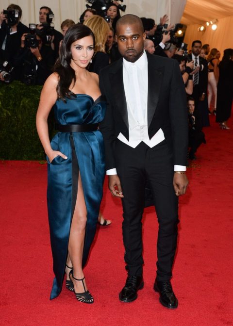 Met Gala 2014 Kim Kardashian Kanye West