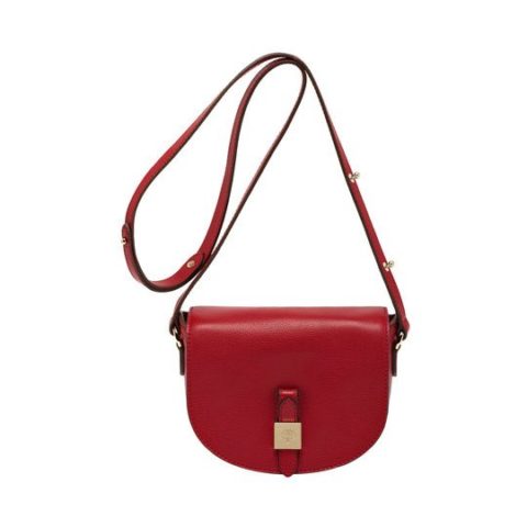 Mulberry Tessie small satchel poppy red