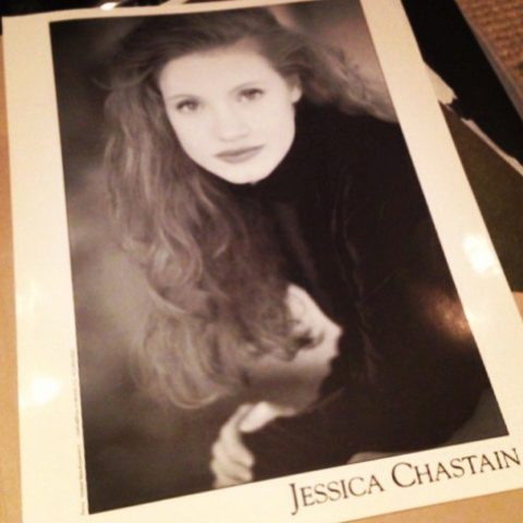 jessica chastain headshot instagram