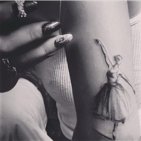 Rita Ora Tattoos