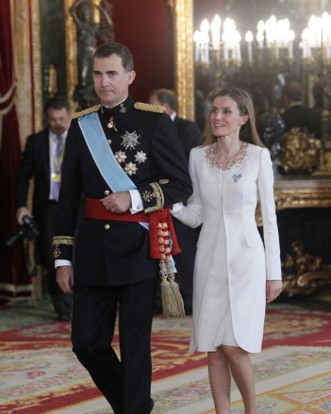 Queen Letizia Coronation