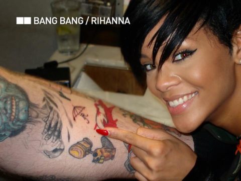 Bang Bang Rihanna Tattoos