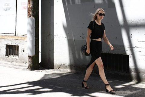 how to wear black this summer leonie