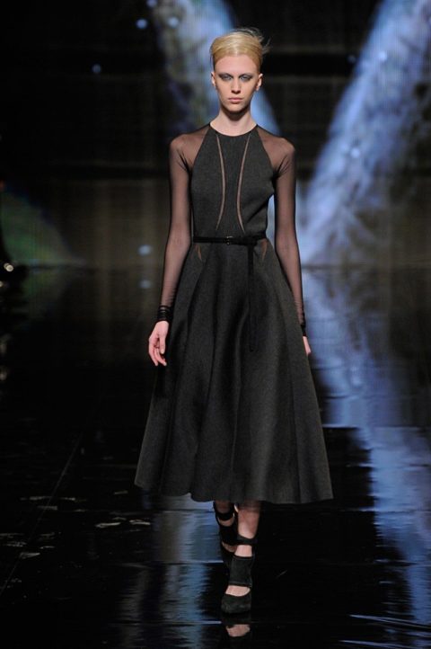Fall Fashion 2014 Midi Skirt DONNA KARAN-