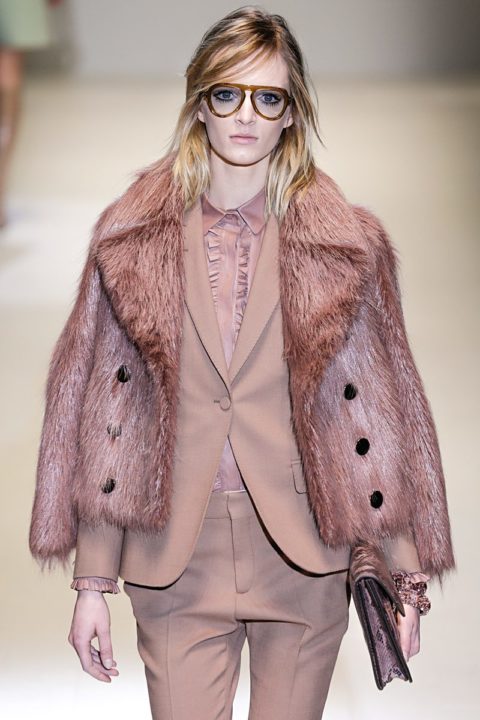 Fall Fashion 2014 Trend Fur GUCCI