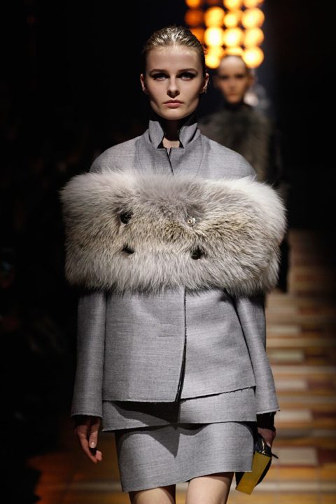Fall Fashion 2014 Trend Fur LANVIN