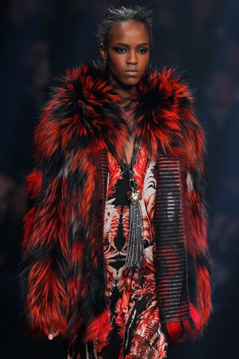 Fall Fashion 2014 Trend Fur ROBERTO CAVALLI
