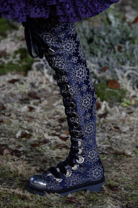 Fall Fashion 2014 Trend Knee High Boots ALEXANDER MCQUEEN