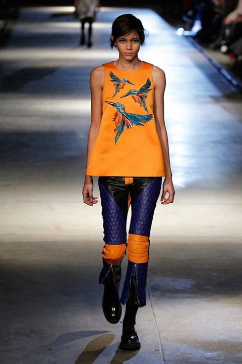 Fall Fashion 2014 Trend Orange GILES