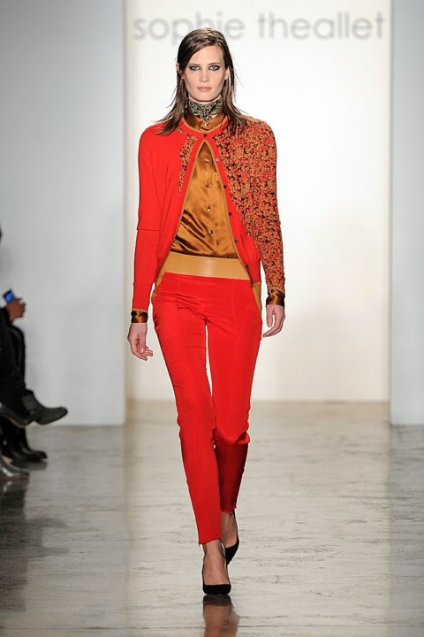 Fall Fashion 2014 Trend Orange SOPHIE THEALLET