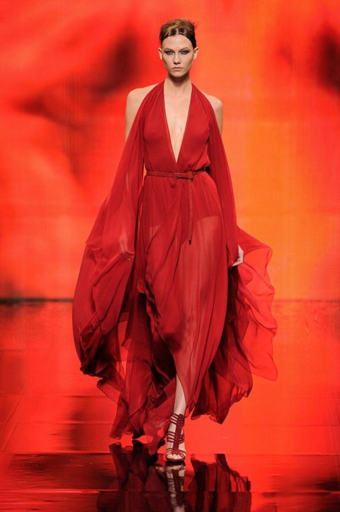 Fall Fashion 2014 Trend Red Donna KARAN