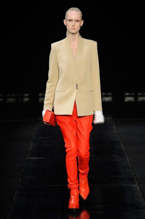 Fall Fashion 2014 Trend Red HELMUT LANG