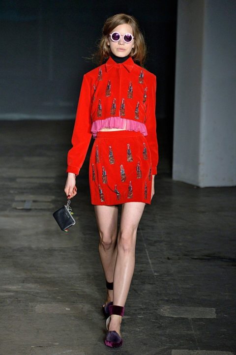 Fall Fashion 2014 Trend Red House of HOLLAND