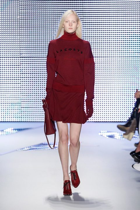 Fall Fashion 2014 Trend Red LACOSTE