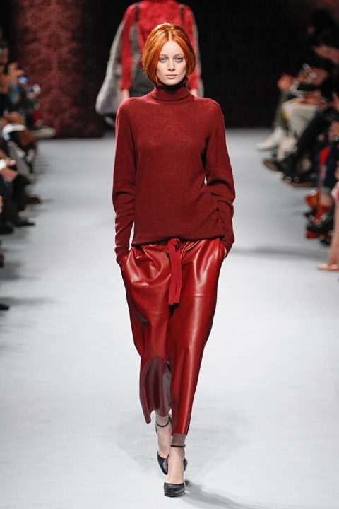 Fall Fashion 2014 Trend Red Nina RICCI