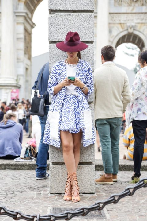 Milan Fashion Week Spring 2015 Street Style