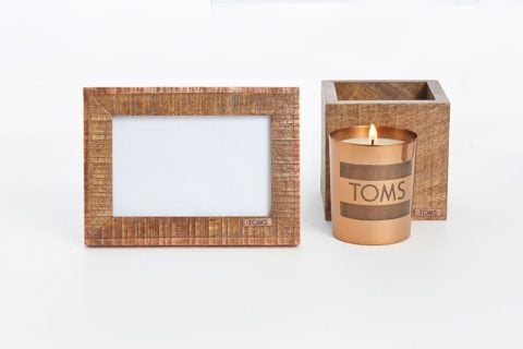 TOMS Target Frame and Candle