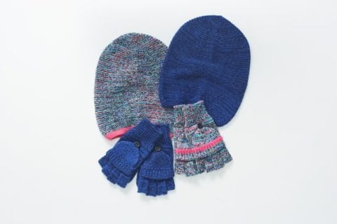TOMS Target Kids Slouchy Hats and Convertable Mittens