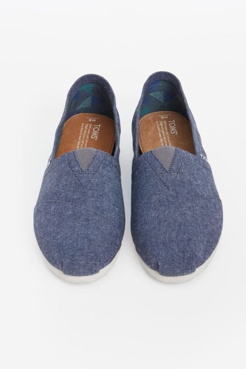 TOMS Target Mens Shoe in Chambray