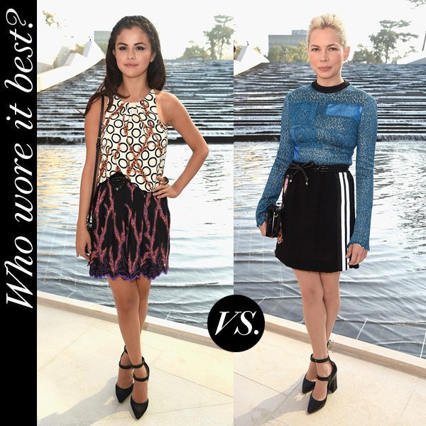 Michelle Williams In Front Row at Louis Vuitton – Rvce News, Christian  Louboutin, Louis Vuitton LV Trainer Low Monogra