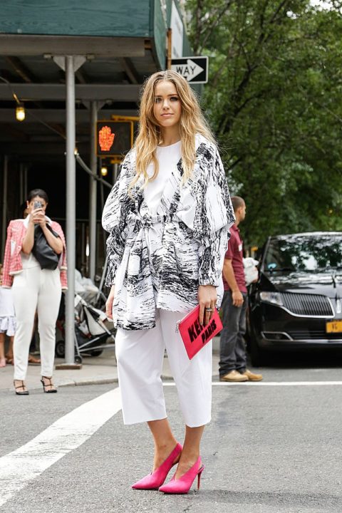 Spring 2015 Top 10 Trends Culottes Street Style