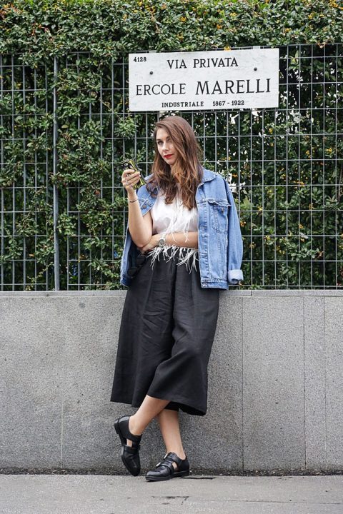 Spring 2015 Top 10 Trends Culottes Street Style