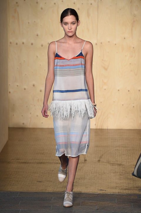 Spring 2015 Top 10 Trends Feather Fringe Paul Smith
