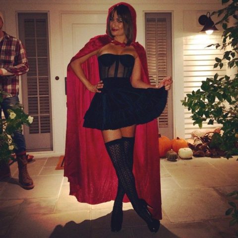 Celebrity Halloween Lea Michele 2014