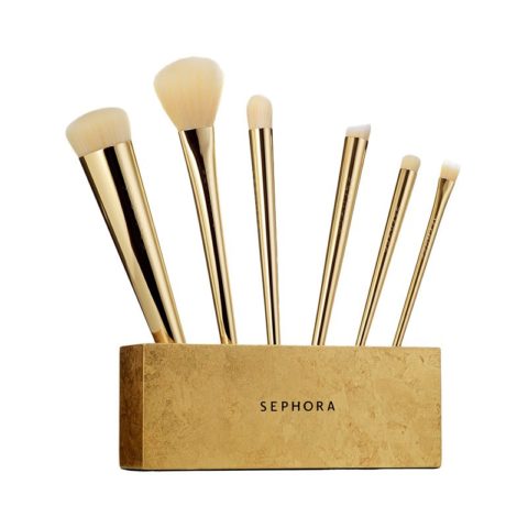 christmas gift ideas for women sephora gold brush set