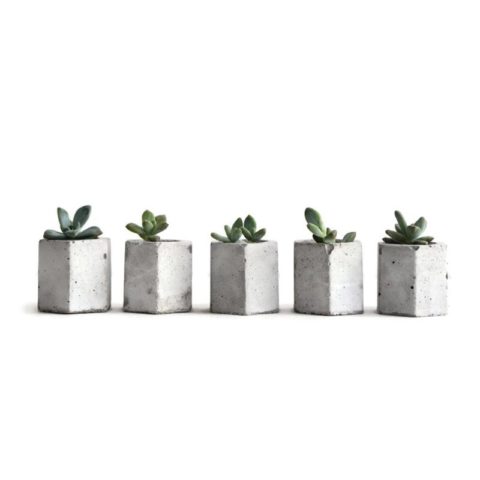 christmas gift ideas stocking stuffers pippa marx studio mini concrete planters