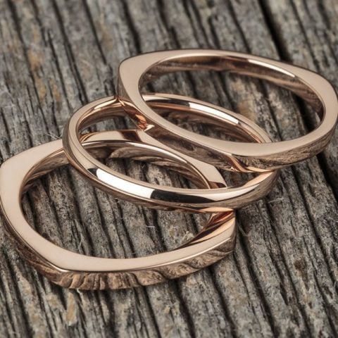 christmas gifts for best friend vitaly rose gold rings