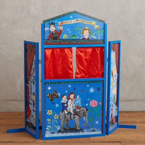 christmas gifts for kids anthropologie wooden puppet theatre