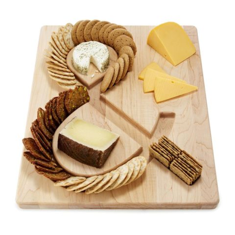 christmas hostess gifts ideas cheese cracker board