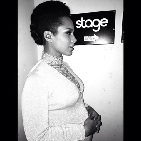 celebrity pregnancy 2014 Alicia Keys