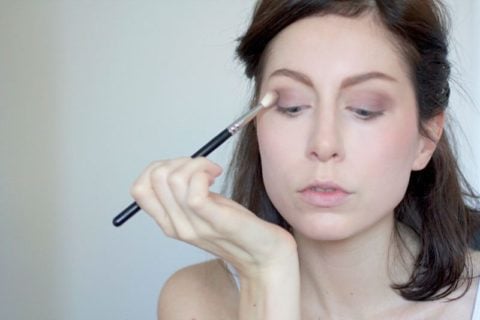 holiday makeup tutorial glitter lips