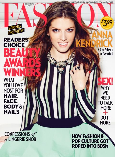Fashion Magazine February 2015 Anna Kendrick