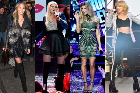 celebrity style new years eve 2014