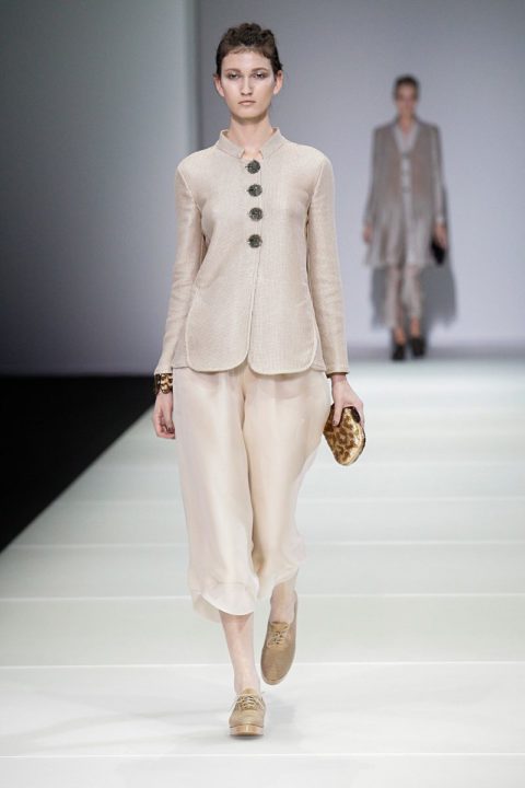 spring fashion 2015 trend culottes georgio armani