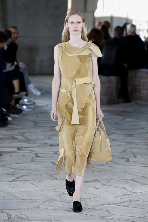 spring fashion 2015 trend suede loewe