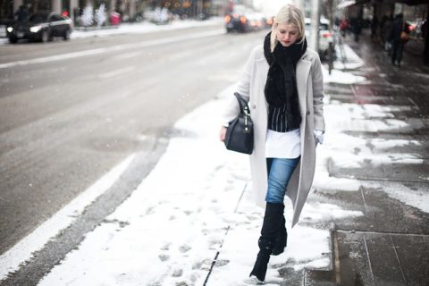 Street Style Toronto Coats