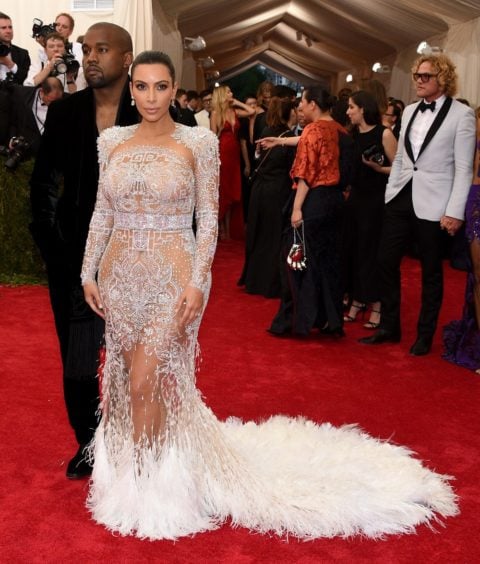 Met Gala 2015 Kanye West Kim Kardashian