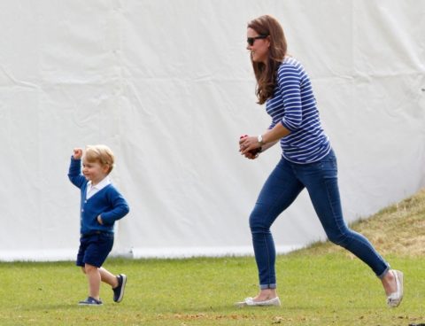 Kate Middleton Prince George Festival of Polo Crocs