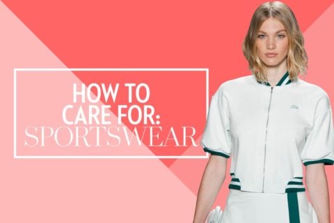 clothing care guide sportswear
