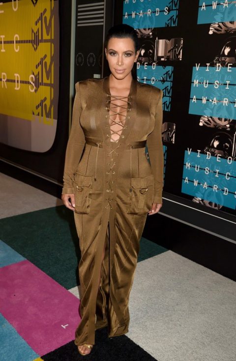 mtv vmas 2015 best dressed kim kardashian