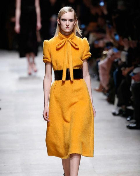top fall fashion 2015 yellow rochas