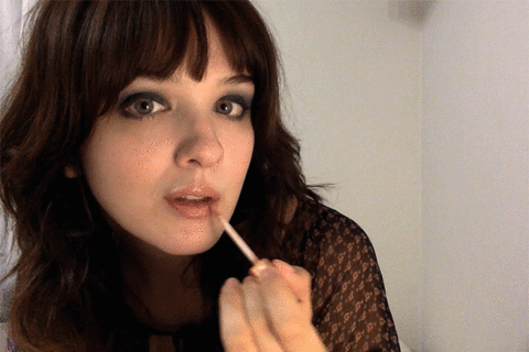 blue makeup gif tutorial